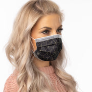 Medizinische OP Maske - 56 Design BLACK ROOM - 20er Pack
