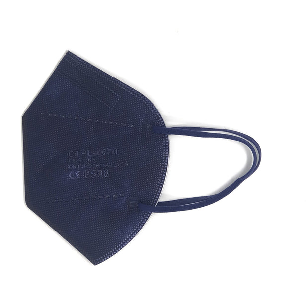 Hochwertige FFP2 Maske - Navy Blau - Limited Edition