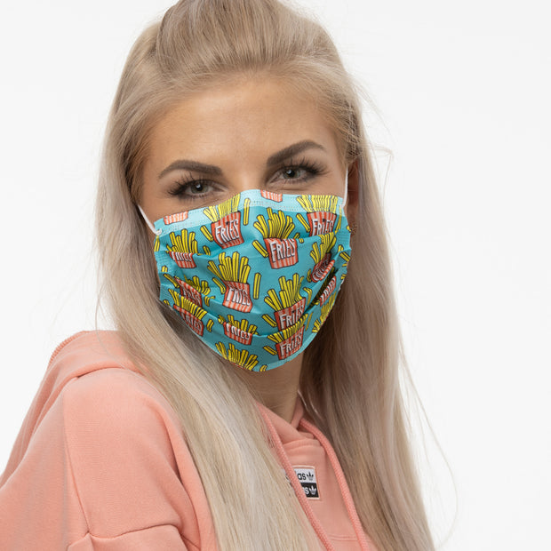 Medizinische OP Maske - Design FRIES - 20er Pack