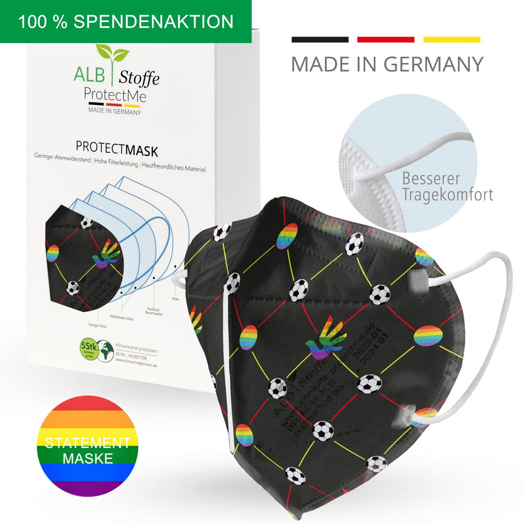 FFP-Design ProtectMask STATEMENT PRIDE 5er Pack
