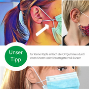 Medizinische OP Maske - Design Kids - DONUT - 20er Pack